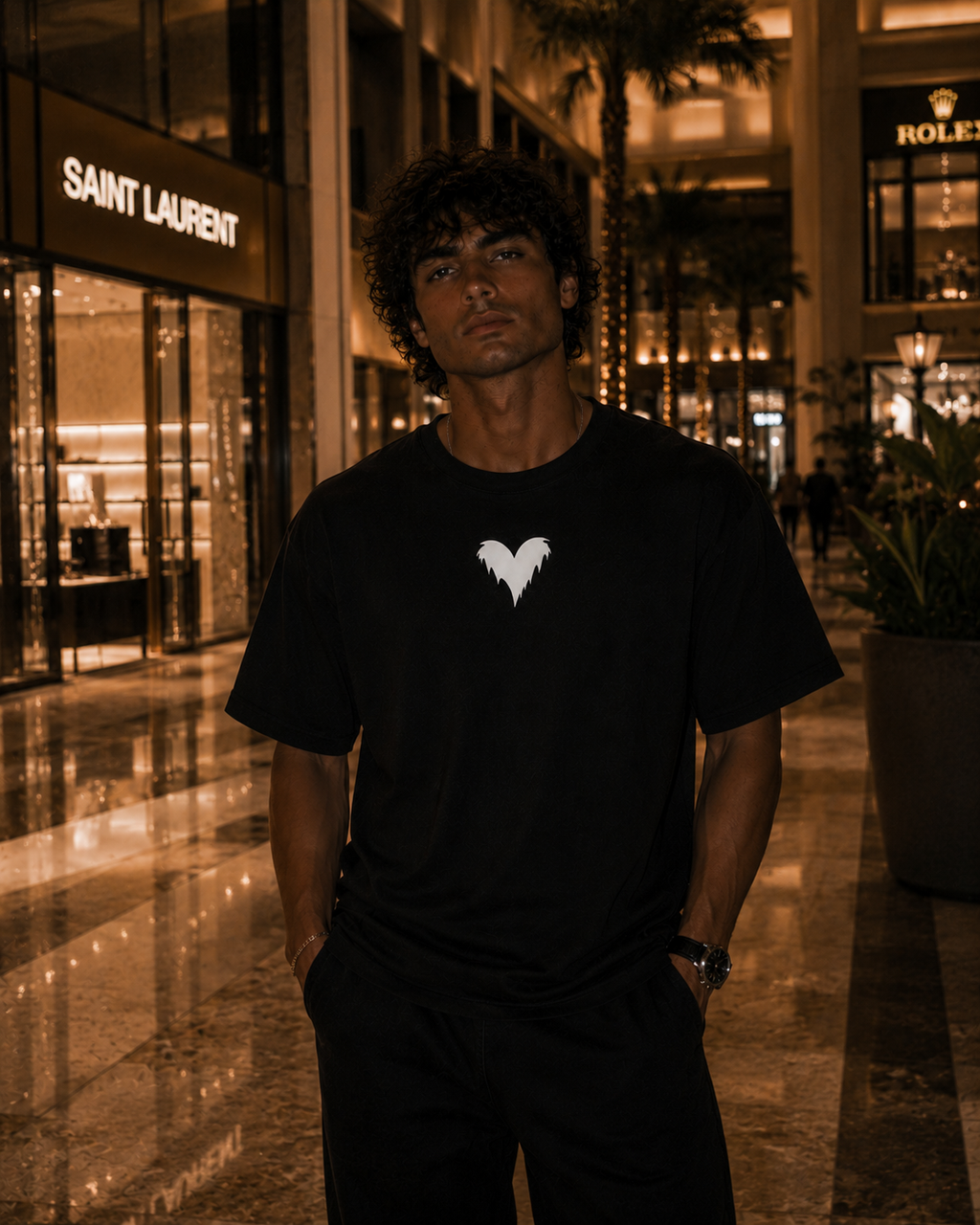 After2AM Black Tee