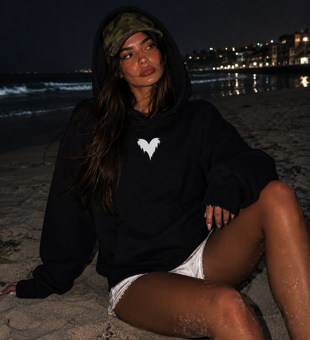 After2AM Black Heavyweight Hoodie