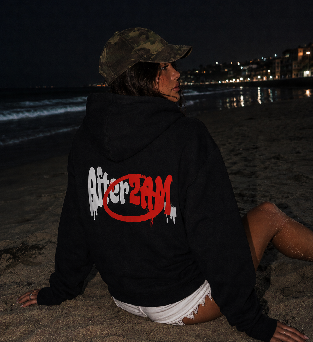 After2AM Black Heavyweight Hoodie